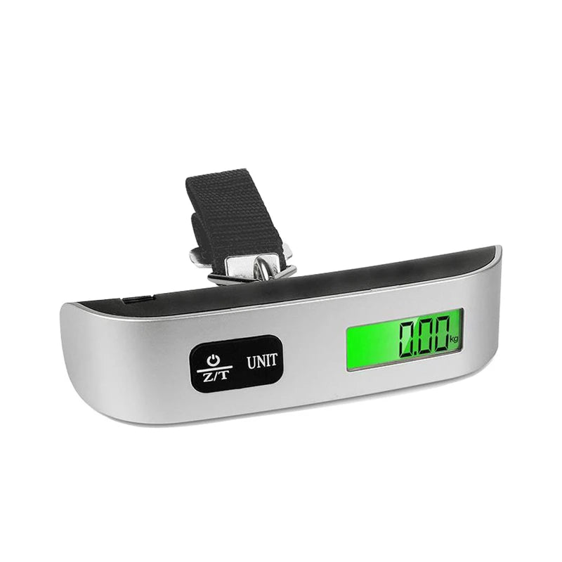 Draagbare Digitale Bagageweegschaal – Tot 50 kg met LCD-display