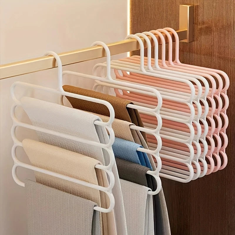 5-Layer Wardrobe Hijaab Organizer – Multifunctional Space-Saving Storage