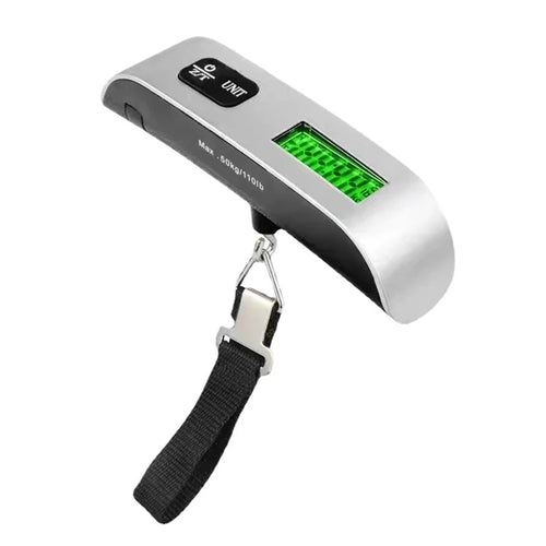 Portable Digital Luggage Scale – Up to 50 kg with LCD display