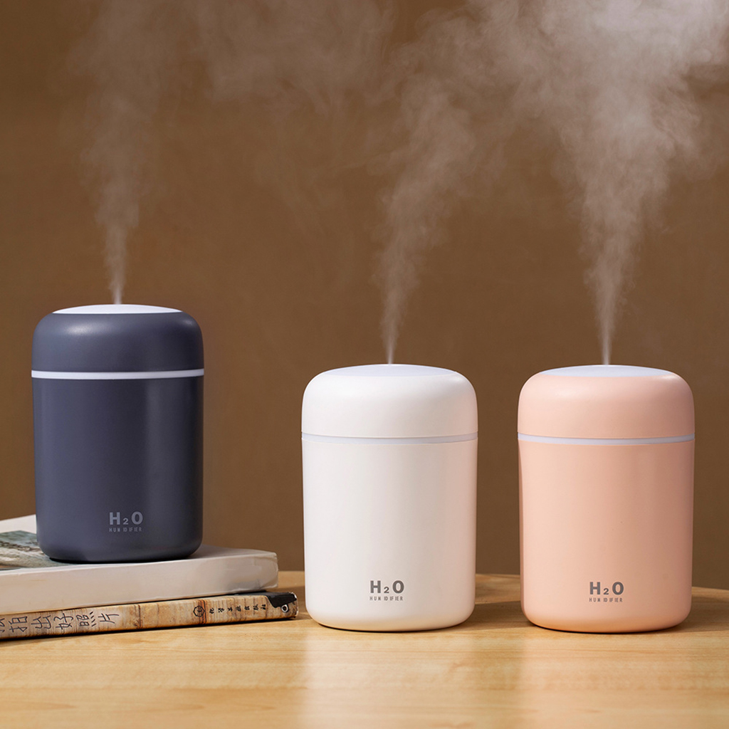Draagbare Luchtbevochtiger Aroma Essentiële Olie Diffuser voor Auto en Thuis